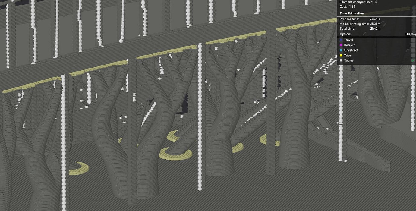 Different support interface material for different parts - Bambu Studio ...