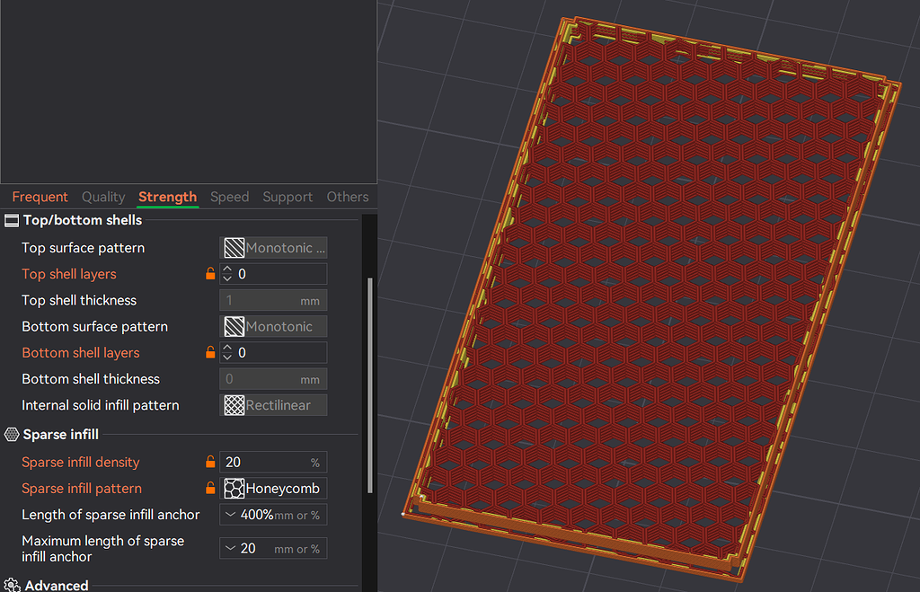How to add a border/frame with 0 top and bottom layers - Bambu Studio ...