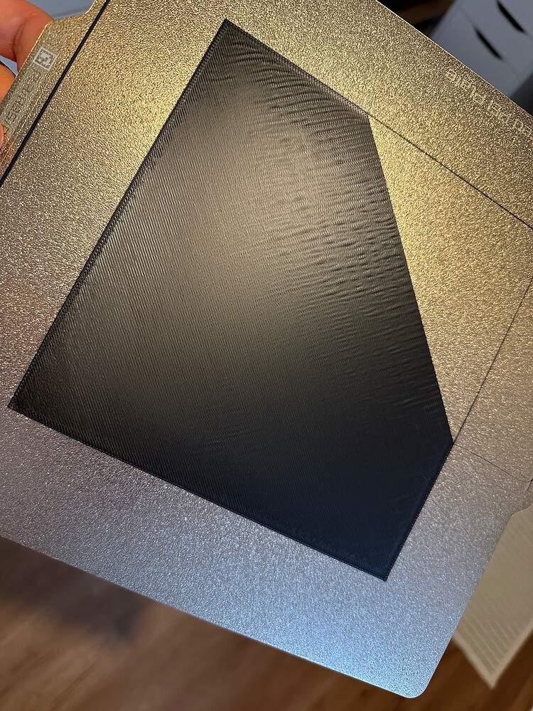 First layer waves and slight scraping noise on Bambu P1S (Textured PEI ...