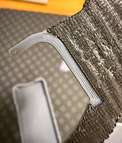 petg pla close up