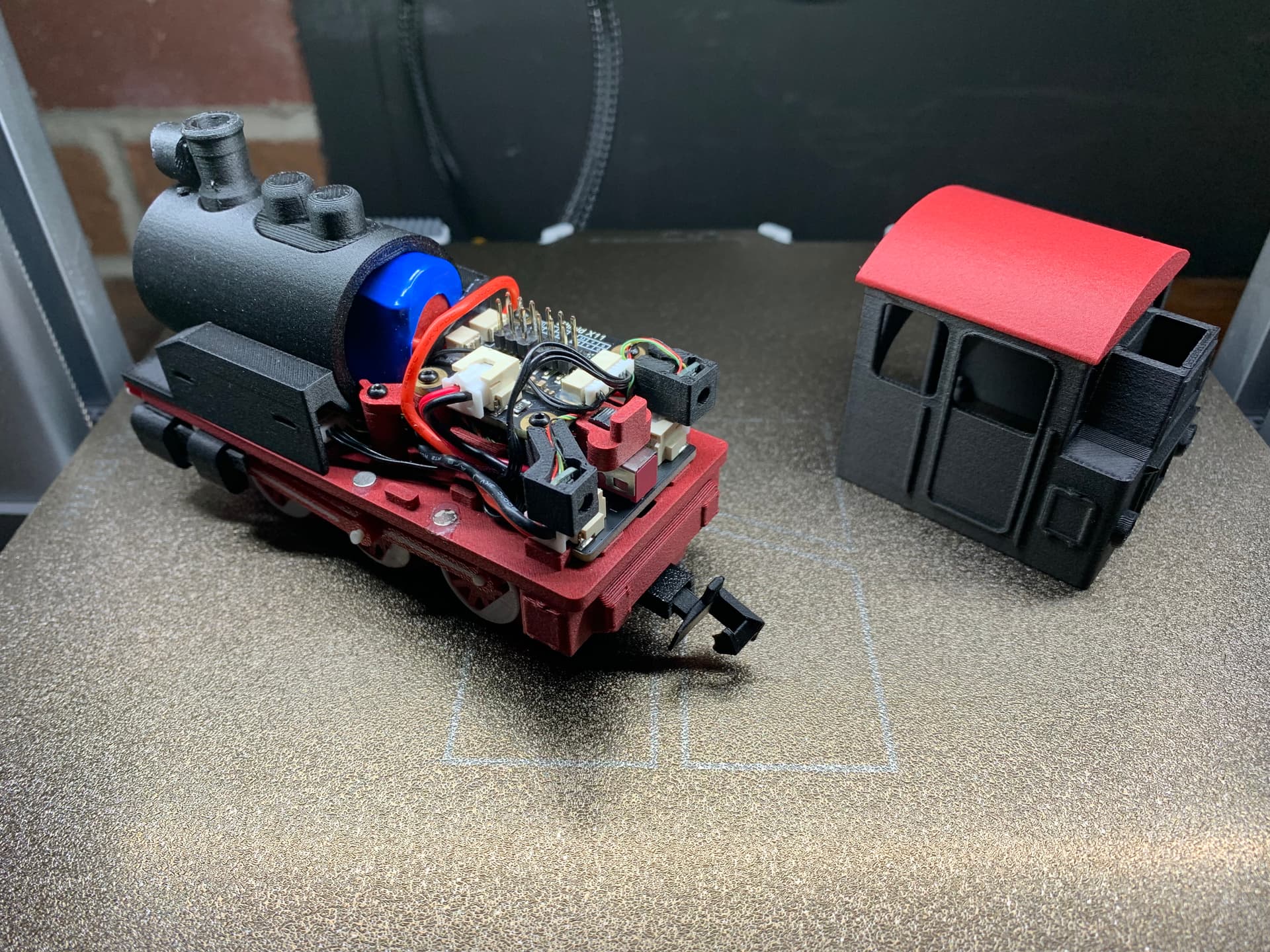 Xiaoqiang Train Model Builders CyberBrick Bambu Lab Community Forum