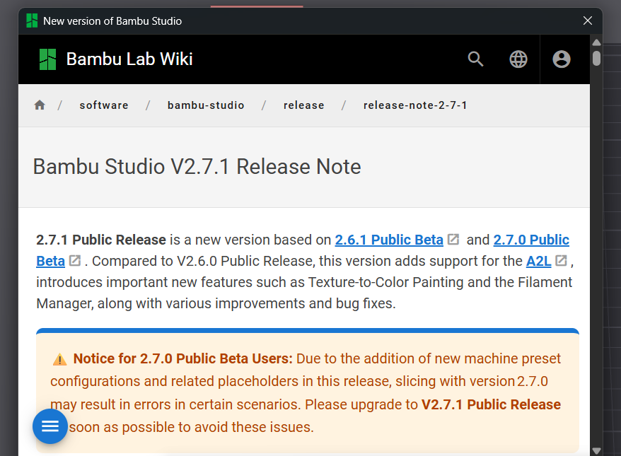 Bambu Studio V2.6.1 Public Beta is now available - Page 4 - Bambu ...