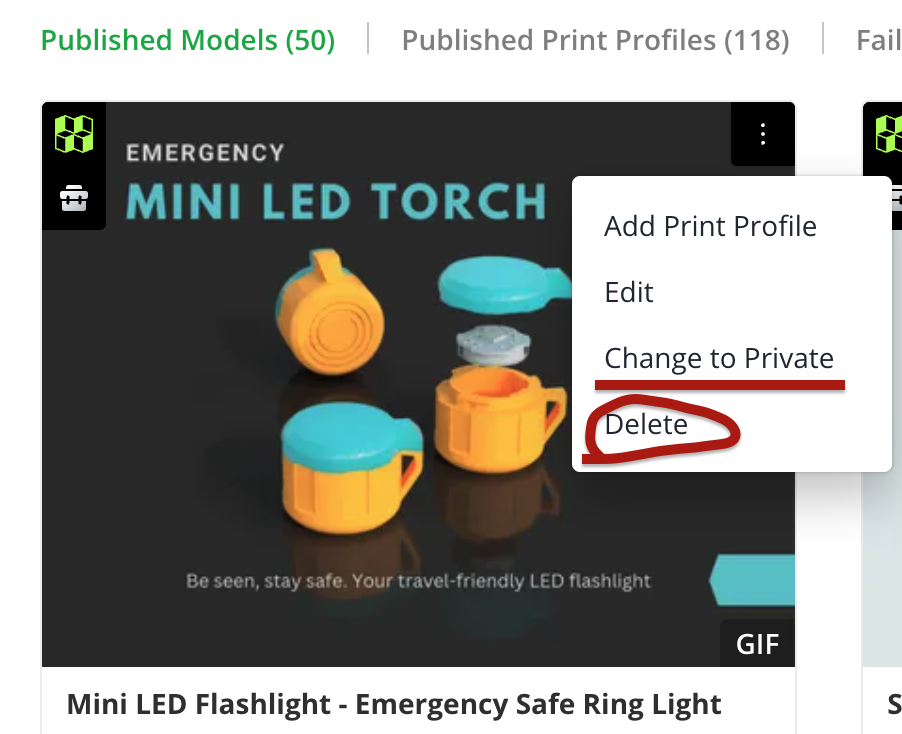 Removing models? - MakerWorld - Bambu Lab Community Forum
