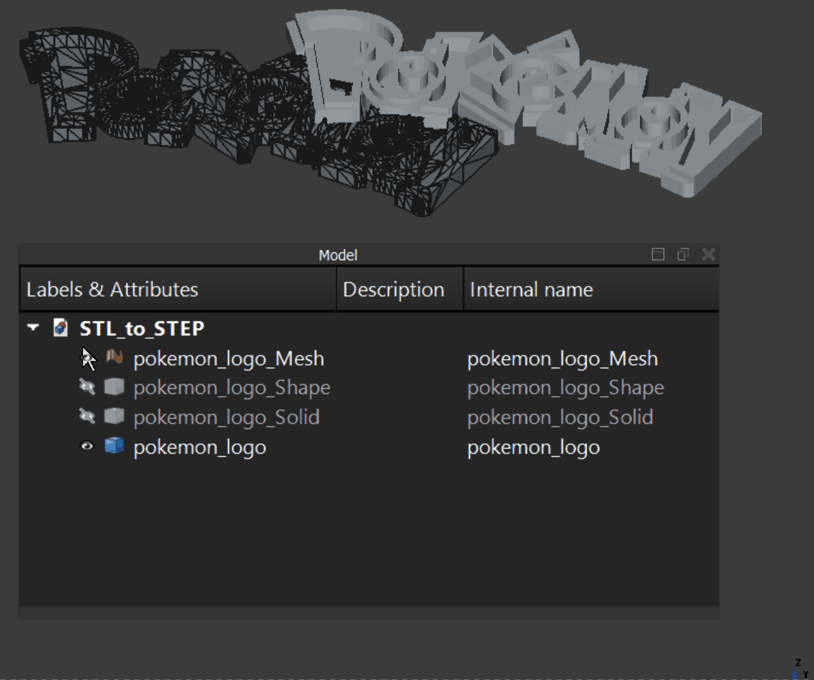 Freecad visibility