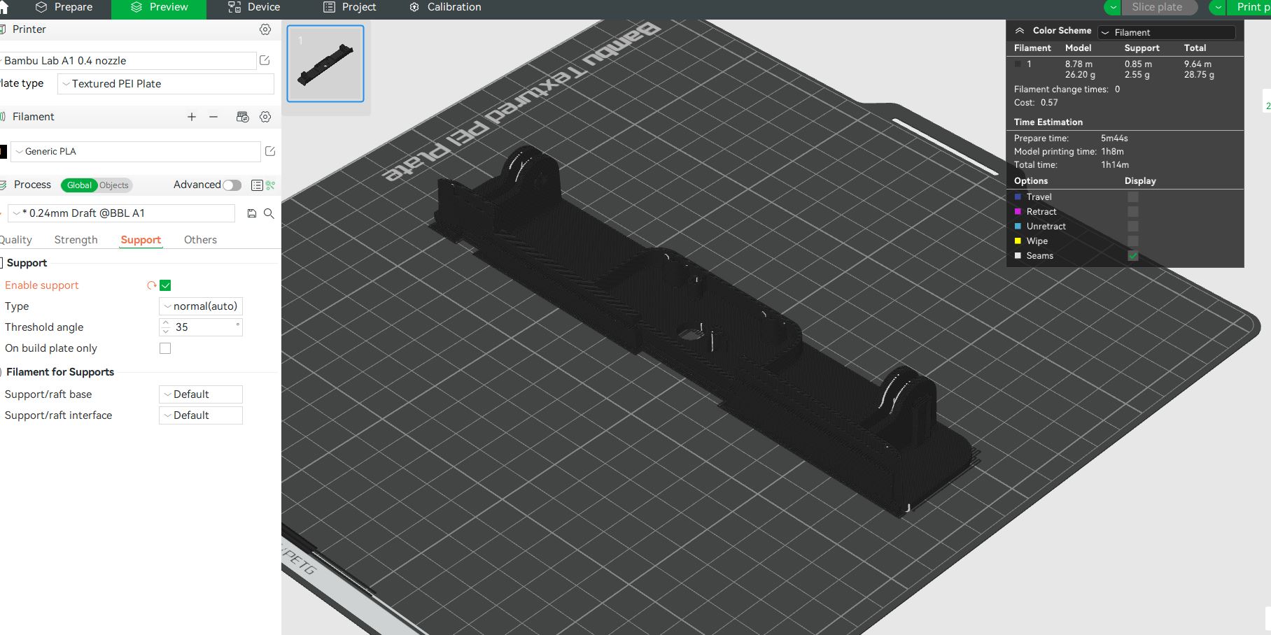 Can't get first layer to stick - Troubleshooting - Bambu Lab Community ...