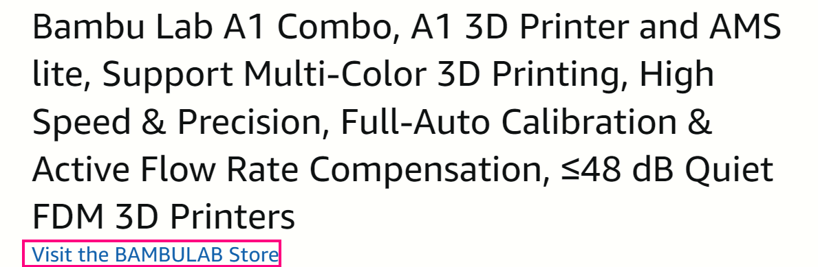 So there's an Amazon Bambu Store now - Page 2 - General Discussions ...