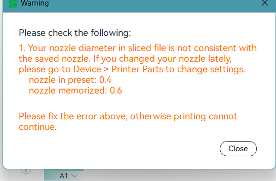 Studio error. Doesn't recognise new print head - Troubleshooting ...