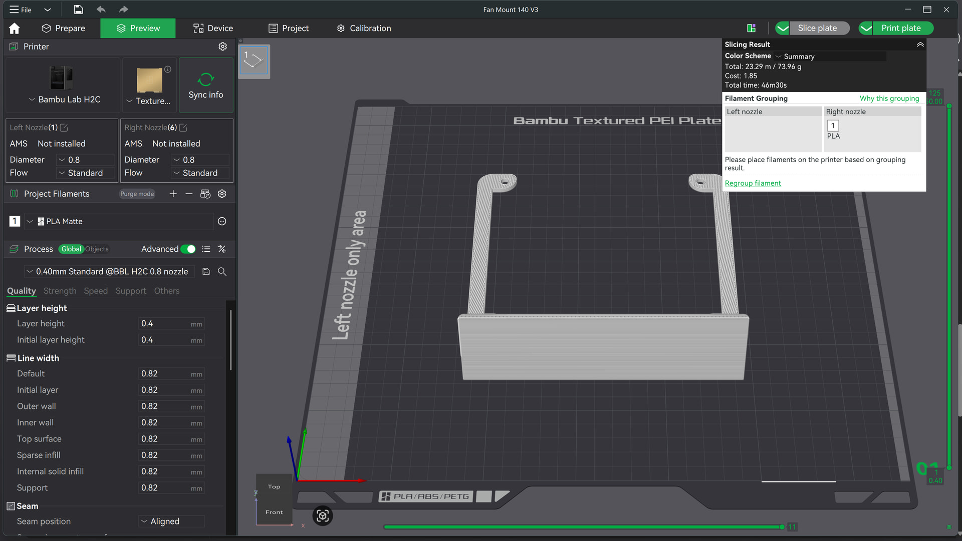 0.8 nozzle takes longer to print than 0.6 nozzlewhy - Bambu Lab