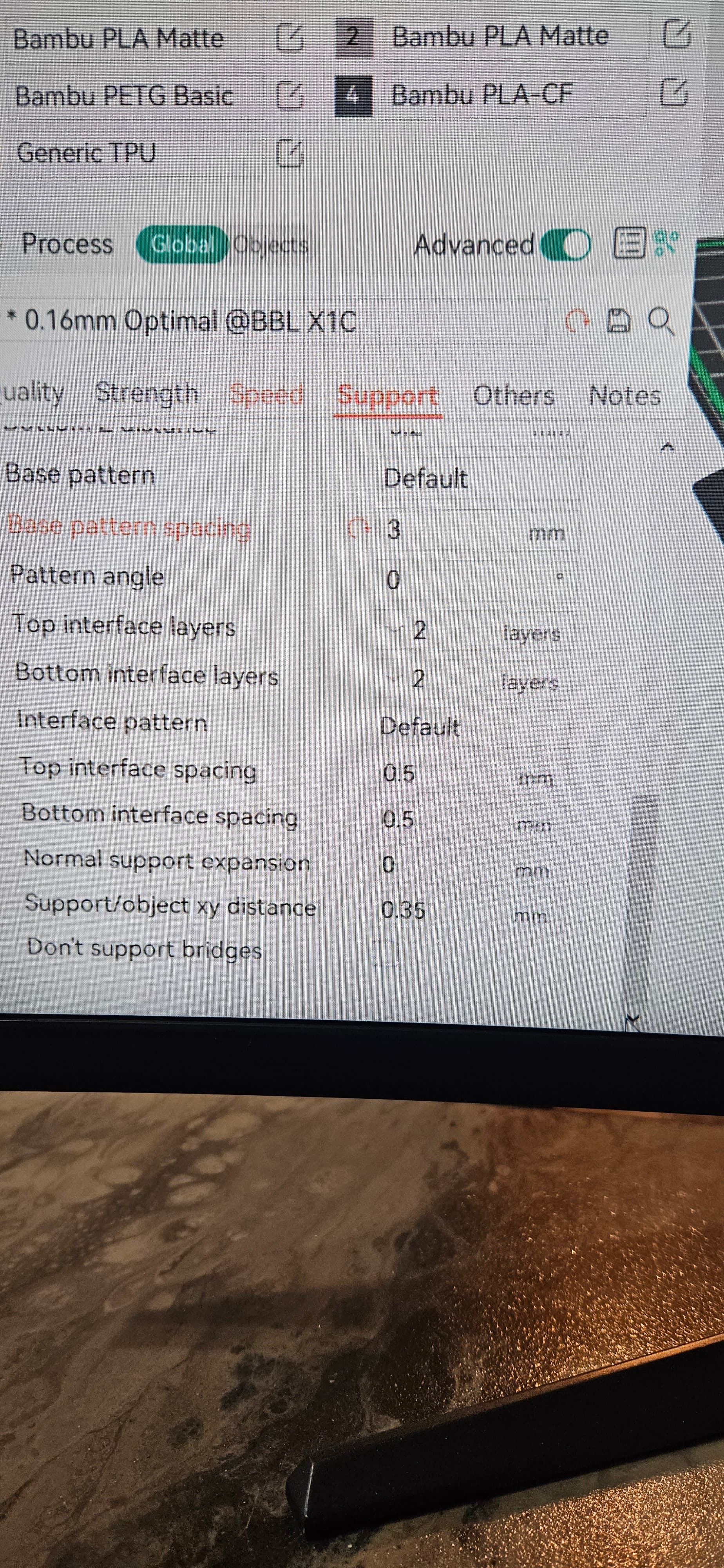 Issue with supports - Bambu Lab X1C - Bambu Lab Community Forum